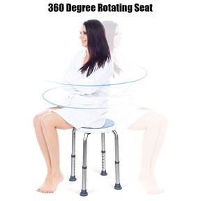 Giantex 360° Rotating Shower Stool