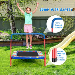 Baby JOY 36” Square Toddler Trampoline