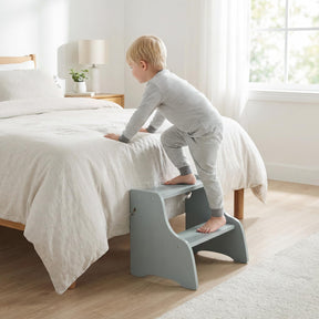 Foldable Toddler Tower with 3 Using Modes Step Stool, Standing Kitchen Tower w/ 2-Step Stool