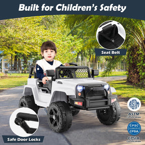 12V Ride On Truck Battery Powered Electric Ride On Car with Remote Control for Kids