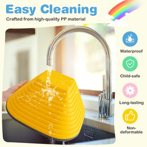 11 Pieces Stepping Stone with Full Non-Slip Rim for Kids