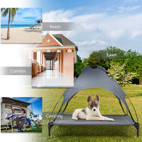 Waterproof & UV Protection Cooling Bed Tent for Pet Indoor and Outdoor Use (105 cm X 86 cm X 87 cm (L X W X H))