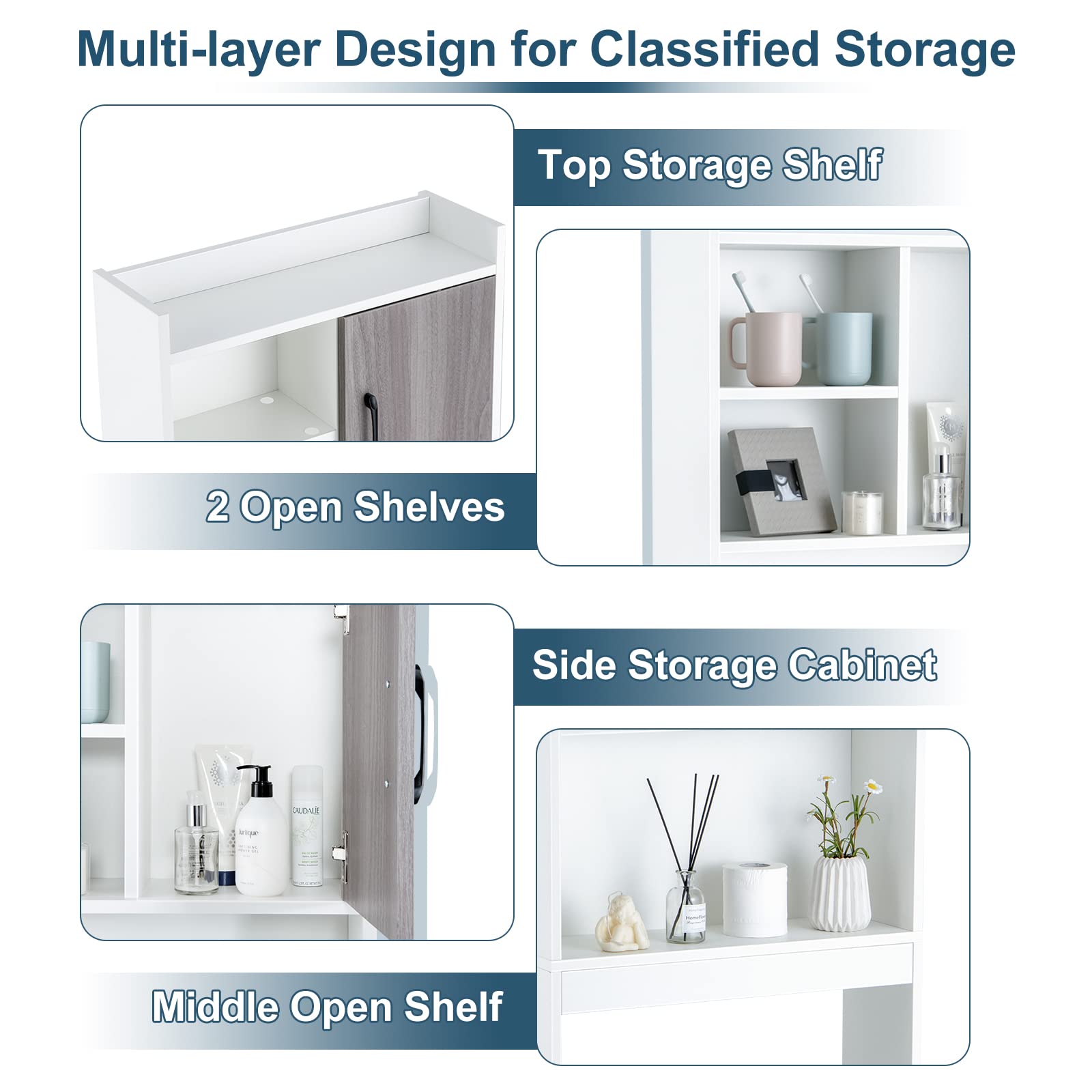 Giantex Over The Toilet Storage Cabinet