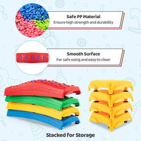 HONEY JOY 20 PCS Balance Beam Set