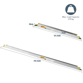 Telescopic Wheelchair Ramp 122/183/213.5CM