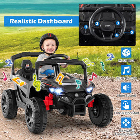 12V Kids Ride On Car, Electric UTV Truck with Remote Control