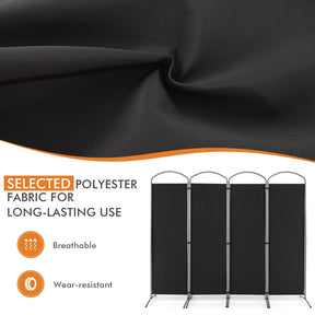 Giantex 4-Panel Room Divider, Folding Privacy Screen