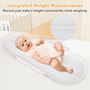 3 in 1 Infant Scale w/Detachable Tray for Body Weight & Height Measurement, Weight Scale w/APP Control