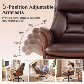 Big & Tall Office Chair, Ergonomic Criss Cross Chair
