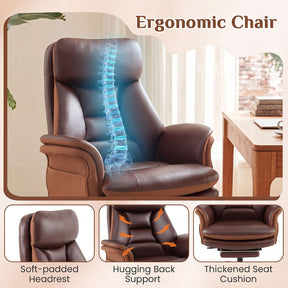 Big & Tall Office Chair, Ergonomic Criss Cross Chair