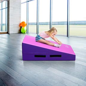 Incline Gymnastics Mat, Gym Fitness Skill Shape Tumbling Mat