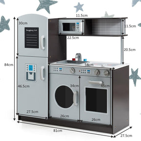 Pretend Play Toy Set with Washing Machine for Age 3+