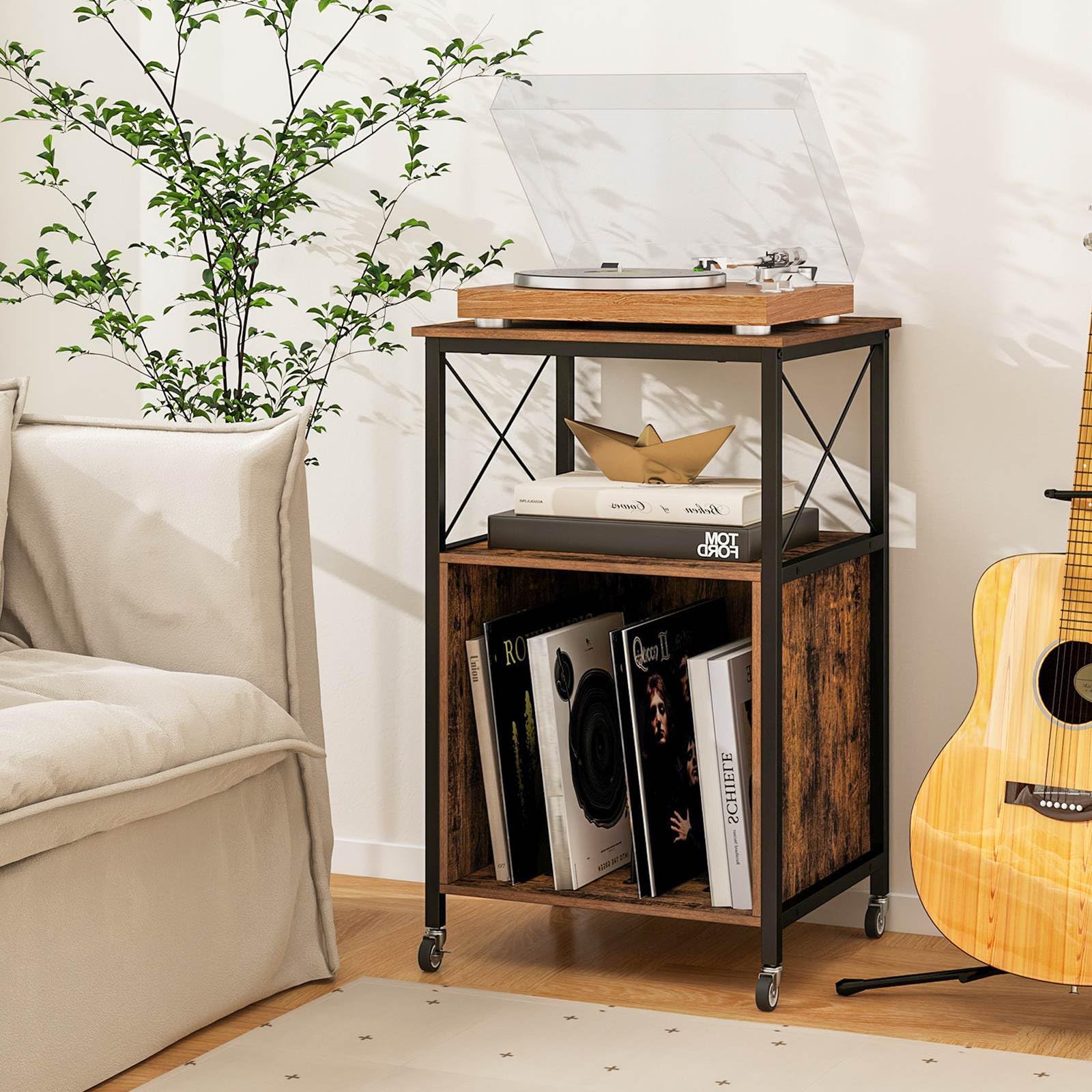 Giantex Record Player Stand, Turntable Stand