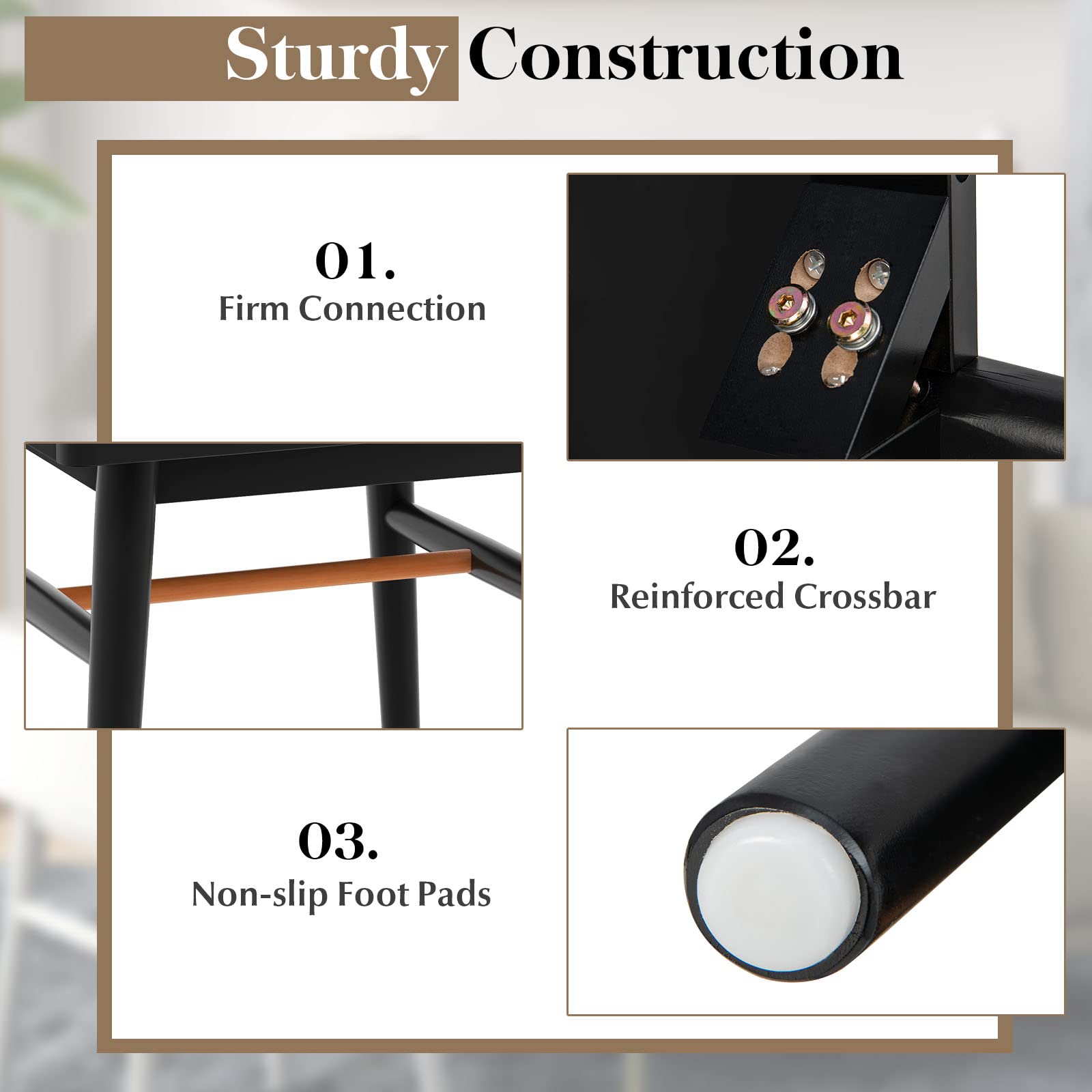 Giantex Rattan Nightstand, Boho Accent End Table with Storage Drawer