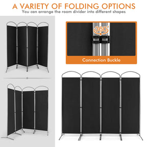 Giantex 4-Panel Room Divider, Folding Privacy Screen