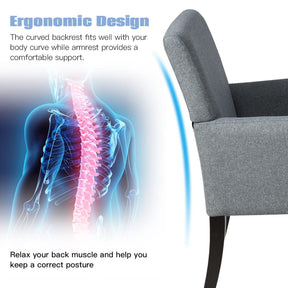 Giantex Executive Guest Chair, Contemporary Arm Chair