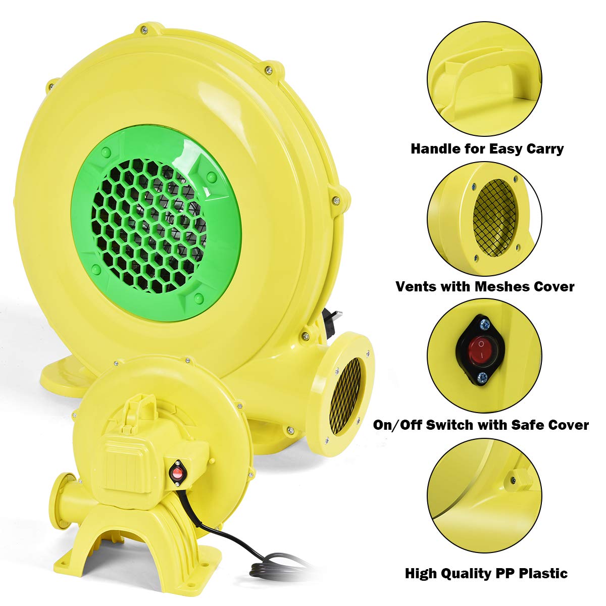Giantex 450W/680W/750W Electric Air Blower Pump Fan