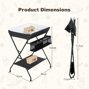 BABY JOY Baby Portable Changing Table