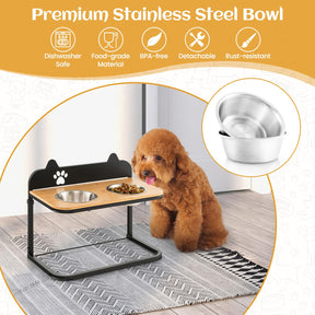 Elevated Dog Bowls, Metal Raised Dog Bowl Stand