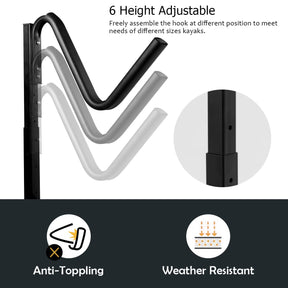 Freestanding Kayak Rack