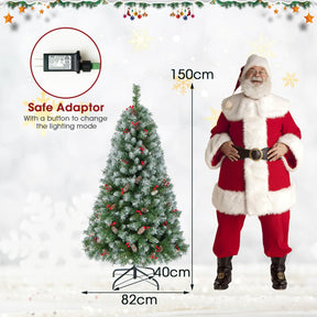 1.5m Artificial Xmas Tree with 450 PVC Branch Tips for Decoration