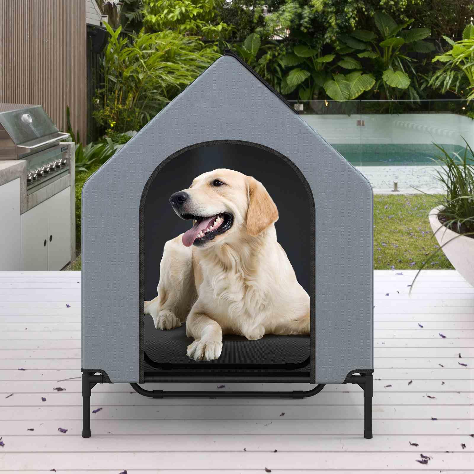 132cm Elevated Dog House for Large Breeds
