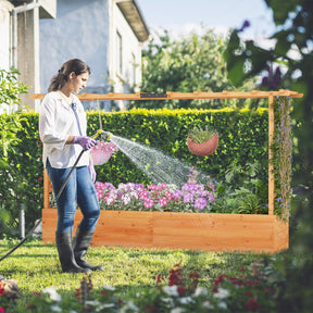 Vertical Plant Container for Vine Climbing Plant Flower