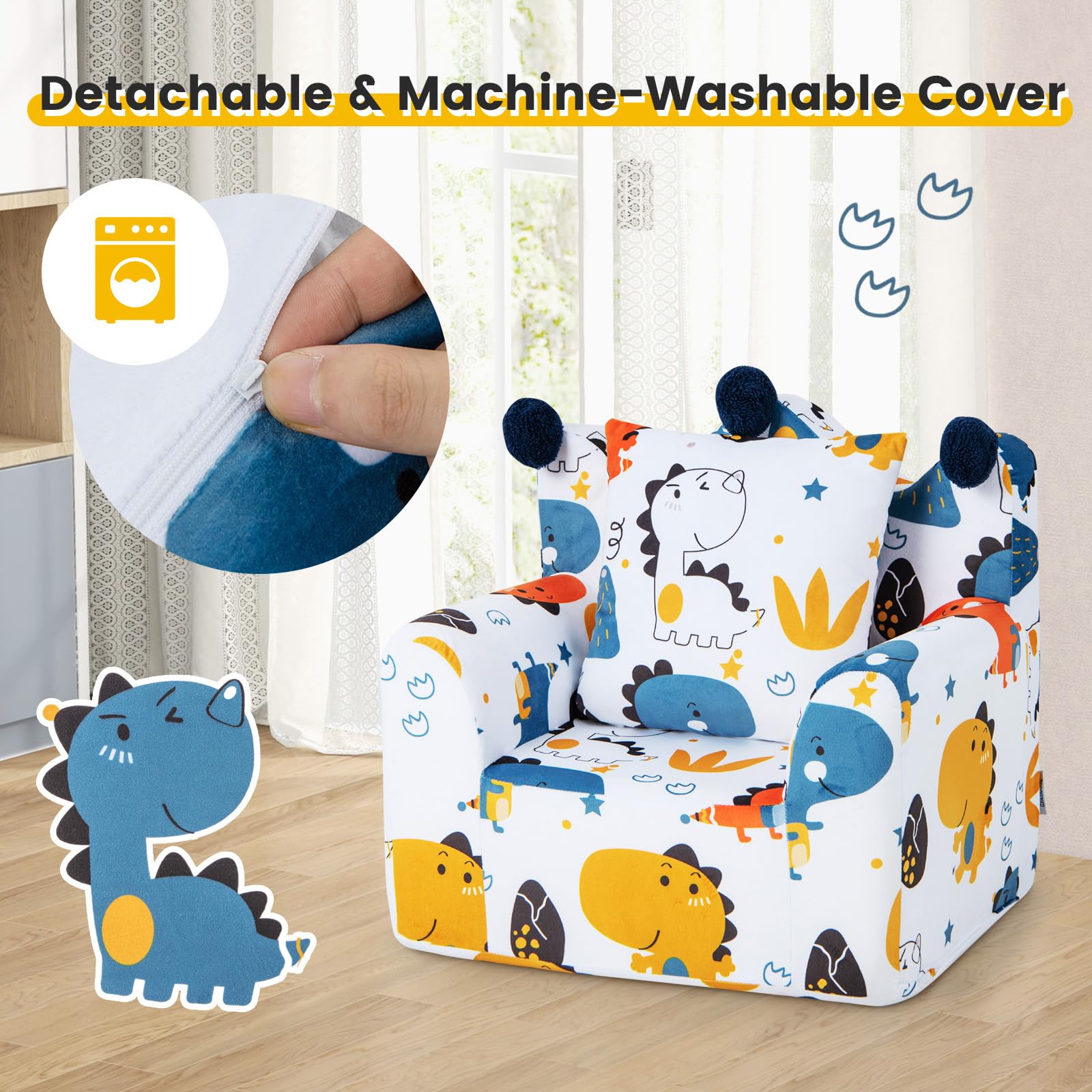 HONEY JOY Kids Sofa Chair