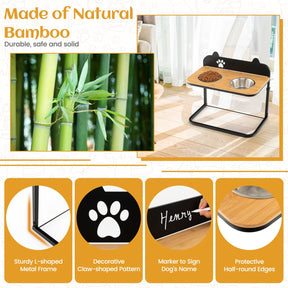 Elevated Dog Bowls, Metal Raised Dog Bowl Stand
