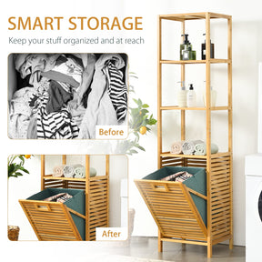 Giantex Bathroom Tilt-out Laundry Hamper