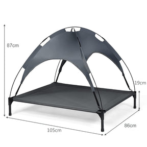 Waterproof & UV Protection Cooling Bed Tent for Pet Indoor and Outdoor Use (105 cm X 86 cm X 87 cm (L X W X H))