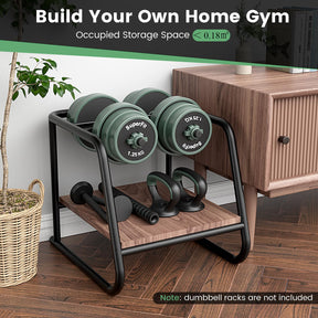 20 kg Adjustable Weight Dumbbell Set with 4 Modes for Home Gym Fitness Exercise