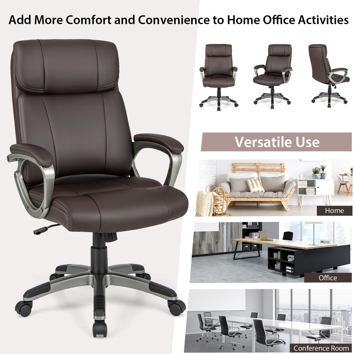Executive Ergonomic 360° Swivel Office Chair