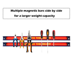 Magnetic Tool Holder, Heavy-Duty Magnetic Bar with Strong Load Capacity