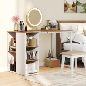 115cm Computer Desk, Modern Home Office Desk