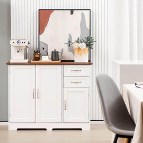 Giantex Kitchen Buffet Cabinet, Modern Storage Cabinet with with 2-Door Cabinet and 2 Drawers