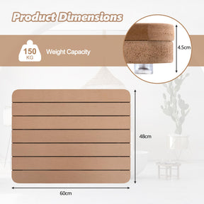 Giantex Non-Slip Bath Mat for Shower