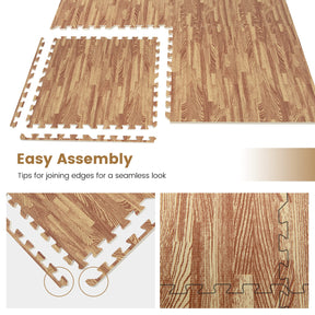 48/96 SQ FT Interlocking Foam Mats, Tiles EVA Floor Mats