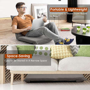 Giantex Floor Chair, Foldable Floor Chair w/Reclining Function