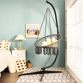Giantex Hammock Chair Stand Only, Heavy Duty Steel C-Stand