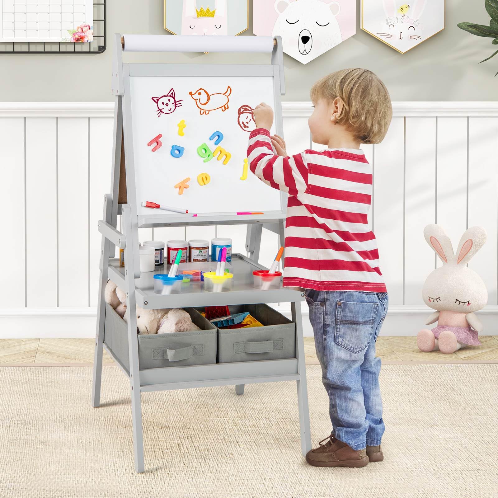 BABY JOY 3-in-1 Art Easel for Kids