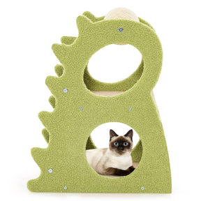 2-Tier Modern Cat Tree for Indoor Cats