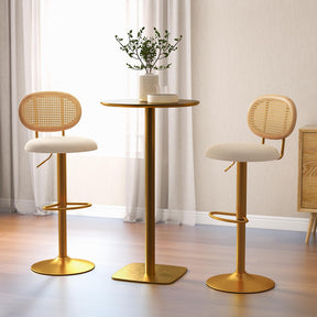 Giantex Height Adjustable Bar Stool Set of 2