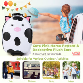 BABY JOY Kids Luggage, 16” Hard Shell Carry-On Suitcase