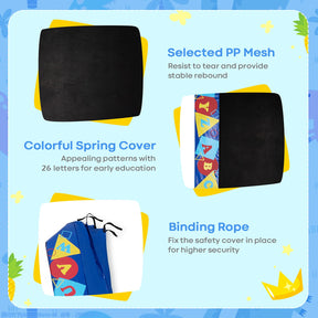 Baby JOY 36” Square Toddler Trampoline