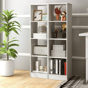 Giantex 4 Tier Bookcase, Floor Standing Open Bookshelf