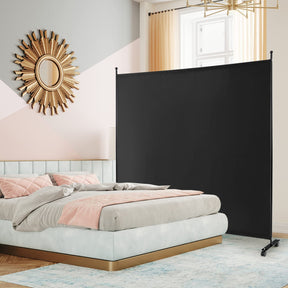 Giantex184 CM Single Panel Room Divider with Wheels