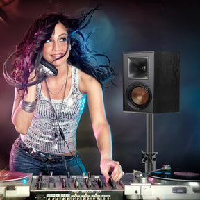 Giantex Adjustable Studio Monitor Stands, Studio Speaker Stands Pair w/Stable Triangular Base