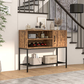 Giantex Buffet Sideboard with Power Outlets & USB Ports