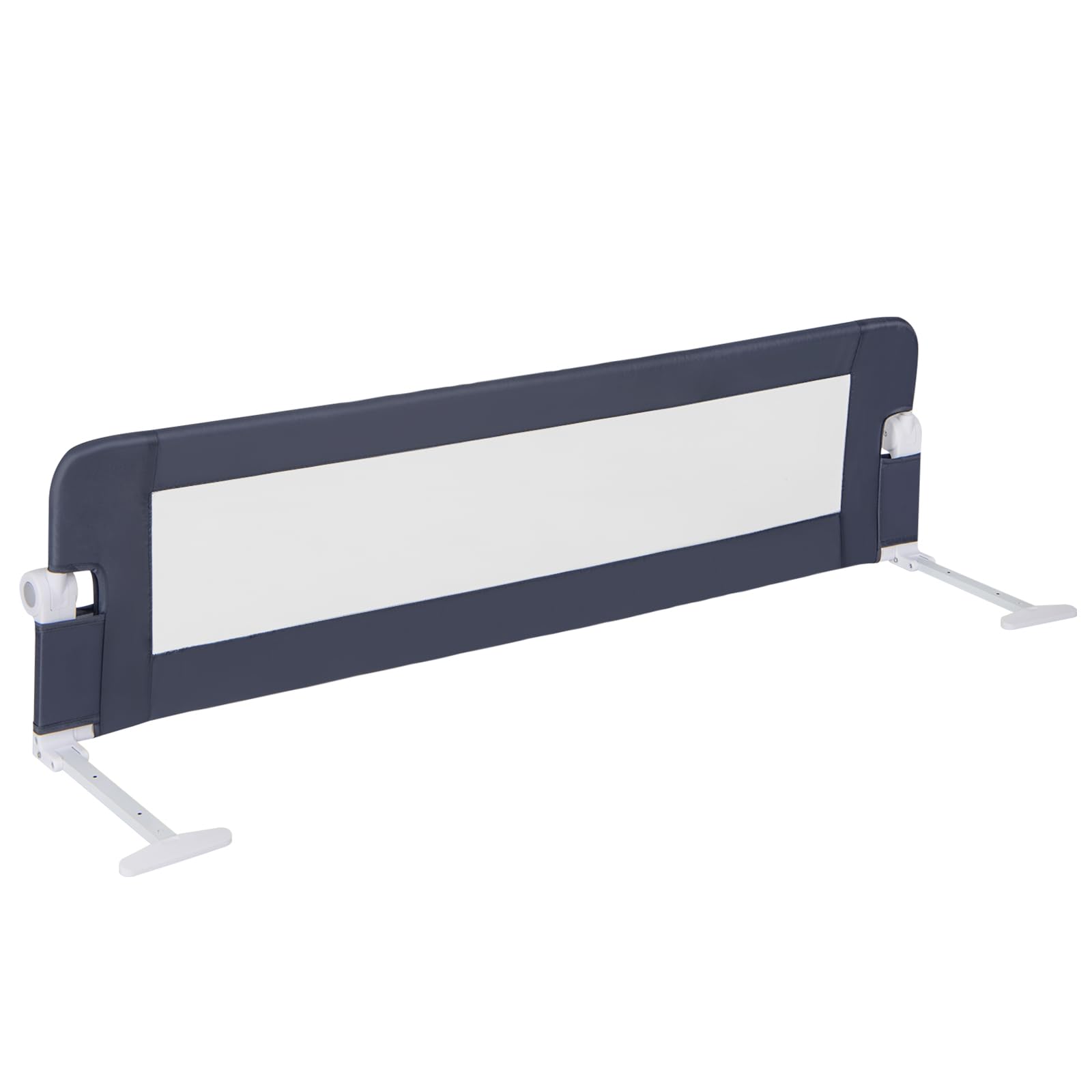 152cm x 42cm Foldable Swing Down Baby Bed Guard Rail